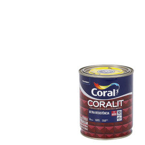 CORAL  1/4  Branco Esm/Sint/Acet / SEMI FOSCO