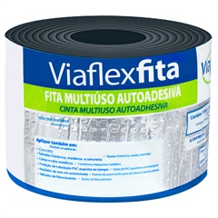 FITA ALUM ADES 0,10 CM  PÇ C/10 MT VIAFLEX/DRYCO