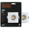 LUMINARIA SPOT LED3 W QD BLACK – DECHER