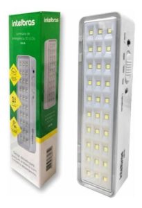 LUZ DE EMERG BIVOLT 30 LED INTELBRAS