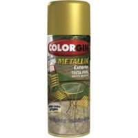 TINTA SPRAY METALICA OURO STAR