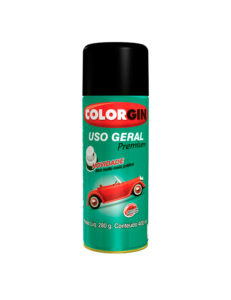 TINTA SPRAY PRETO BRILH / ORBISPRAY